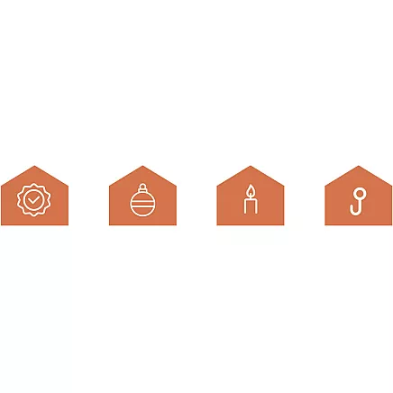 Silver LED Christmas Lantern Ruhhy 26755