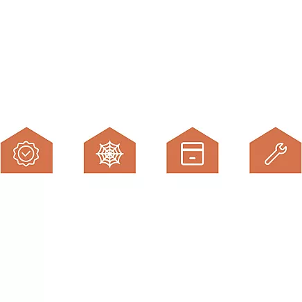 Artificial spiderweb + 2 Ruhhy spiders 26074