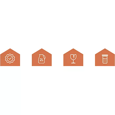 Jug with infuser 2L Ruhhy 26066