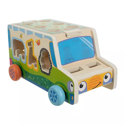 Sorter - autko drewniane Kruzzel 26250