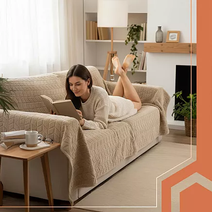 Elektriskā sega Ruhhy 26224, 180x130 cm, ar tālvadības pulti, bēša