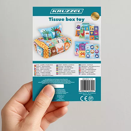 Kruzzel 26289 tissue box sorter