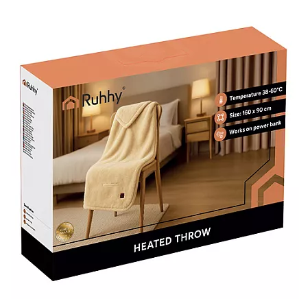 Ruhhy 26226 heated bedspread