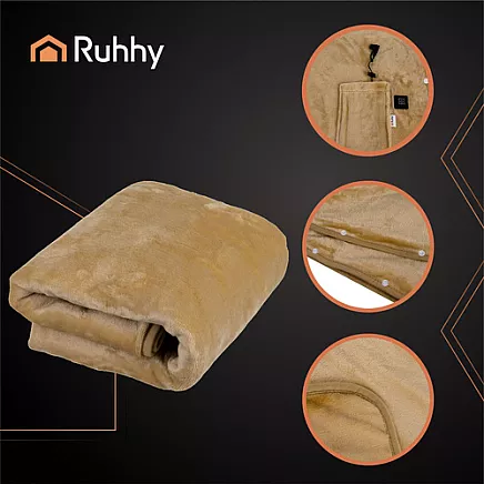 Ruhhy 26226 heated bedspread