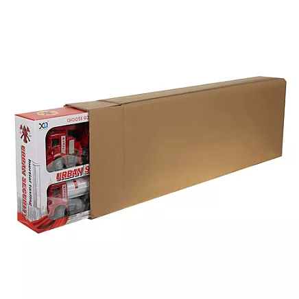 Ugunsdzēsēju mašīnu komplekts bērniem 6w1 26305, sarkans