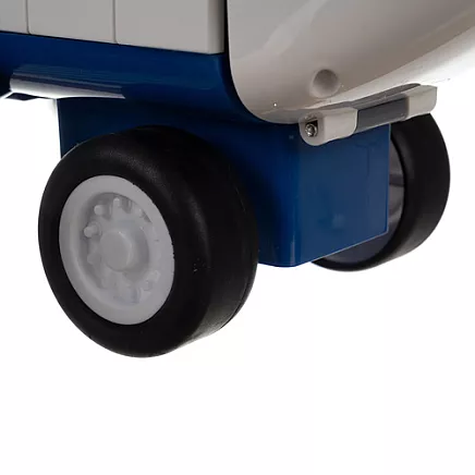 Izvelkama policijas lidmašīna ar autostāvvietu un mašīnām 26680