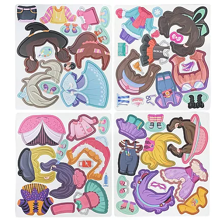 Magnetic puzzle - fashion 26654