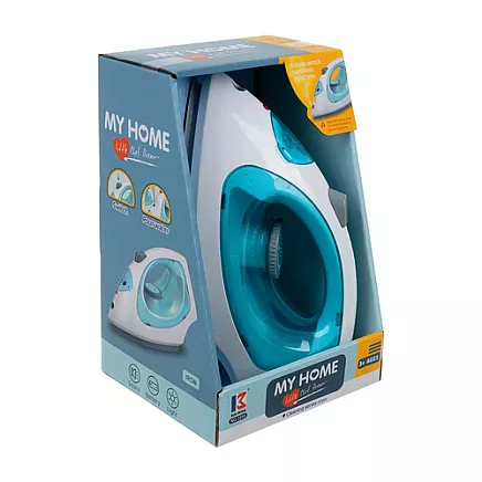 Interaktīvs rotaļu gludeklis ISO TRADE 26286 ar skaņu un gaismu, zils, balts