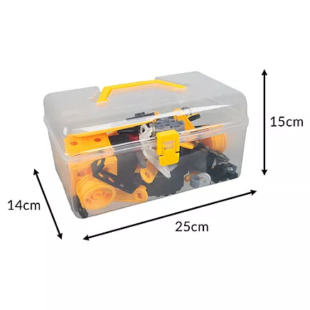 Konstruktors bērniem ISO TRADE Transportlīdzekļi, 100 detaļas