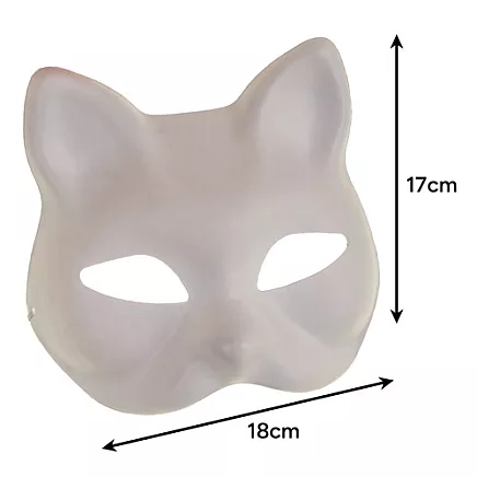 DIY Cat Mask 6 pcs + Accessories Maaleo 26570