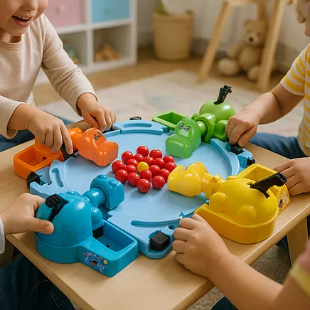 Hungry Hippos arcade game
