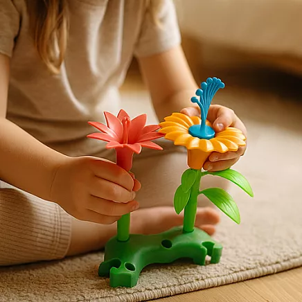 Ziedu dārza konstruktors ISO TRADE, 139 elementi 26331