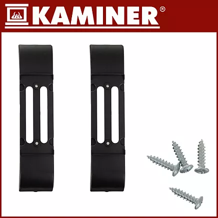 Electric heater - black Ziflo Kaminer 26403