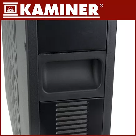 Electric heater - black Ziflo Kaminer 26403