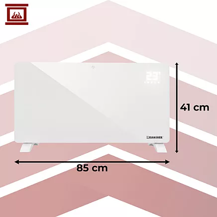 Zelva Kaminer 26573 electric glass radiator