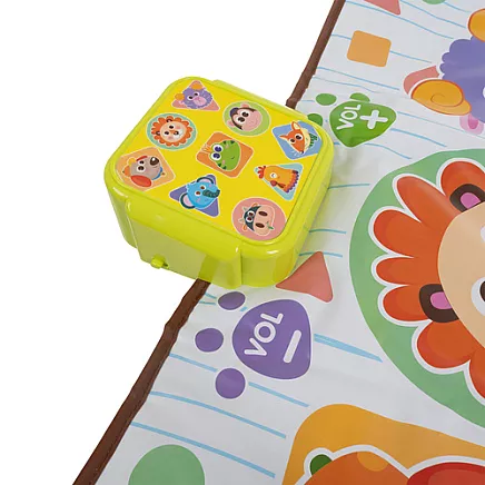 Interaktīvs muzikālais deju paklājiņš bērniem 82 x 65 cm