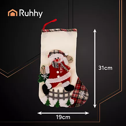 Christmas socks - decorative 4 pcs Ruhhy 26467