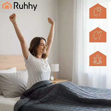 Weighted blanket 200x220cm 10kg Ruhhy 24427