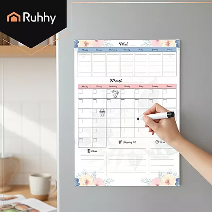 Ruhhy 26716 magnetic refrigerator planner