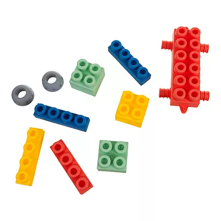 Rubber blocks - sensory 80 pcs. 26575