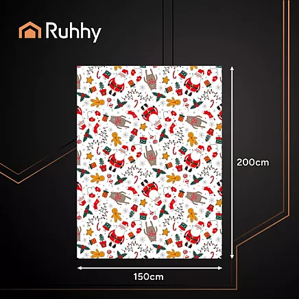 Mīksts Ziemassvētku pleds Ruhhy 26608, 150x200 cm