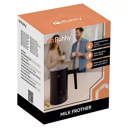 Milk frother black 400W Ruhhy 26180