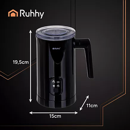 Milk frother black 400W Ruhhy 26180