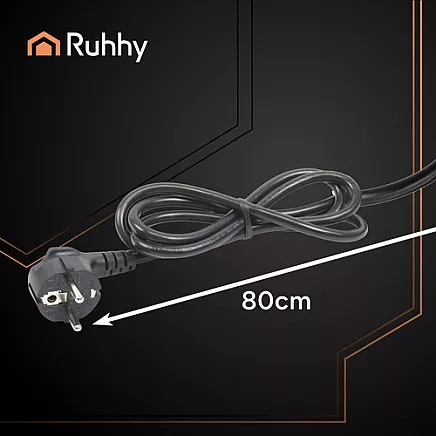 Milk frother black 400W Ruhhy 26180