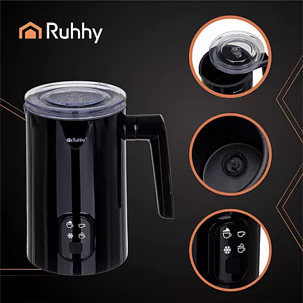 Milk frother black 400W Ruhhy 26180