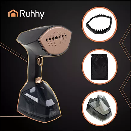 2000W black clothes steamer Velira Ruhhy 26901