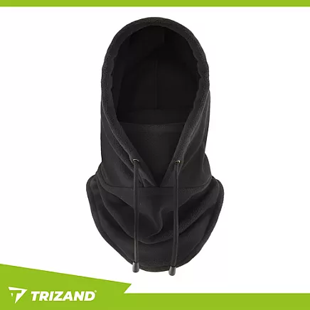 Winter scarf - black Trizand 26127