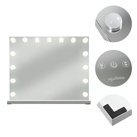 Cosmetic mirror 58x46cm LED Soulima 26129
