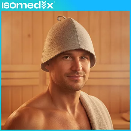 Isomedix 26455 felt sauna hat