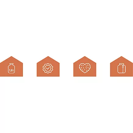 Gumijas termofors plīša pārvalkā Trusītis 1,8L Ruhhy 26383