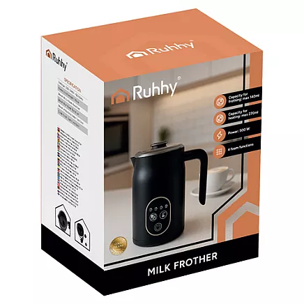 Milk frother with display 500W Ruhhy26649
