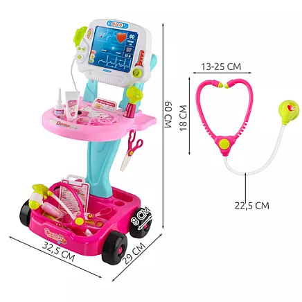 Little Doctor Set - Pink Stroller 26556