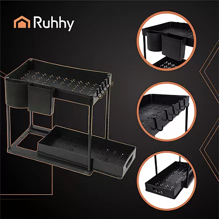 Ruhhy 26102 Under-Sink Organizer