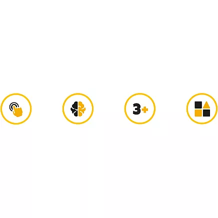 Manipulative book - blue Kruzzel 26881