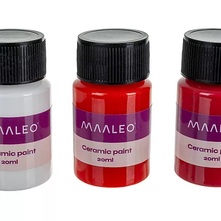 Glass and ceramic paints 12 colors Maaleo 26296