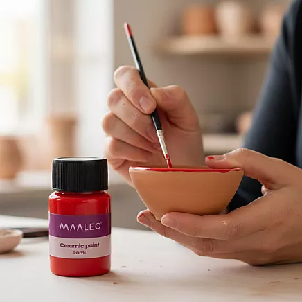 Glass and ceramic paints 12 colors Maaleo 26296