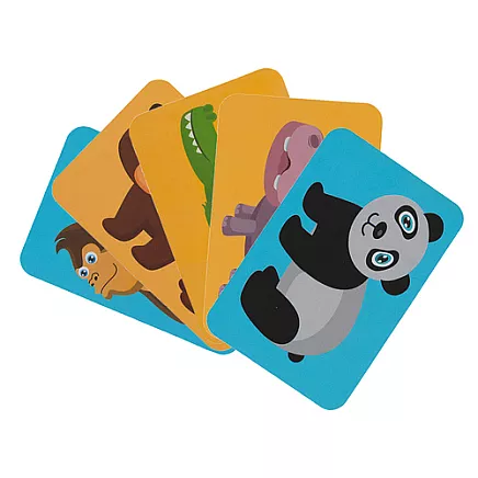 Attīstošā magnētiskā puzle grāmata Montesori Āfrikas dzīvnieki