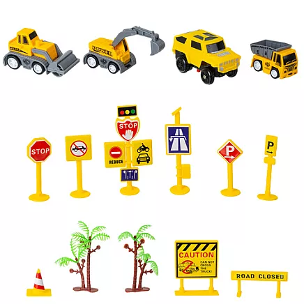 Konstruktors ar elastīgu auto trasi Būvlaukums 255 daļas 26539