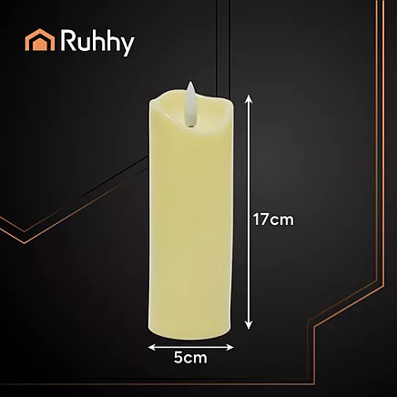 LED candle/insert 17x5cm 1pc Ruhhy 26720