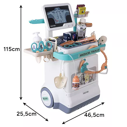 Childrens medical kit with accessories