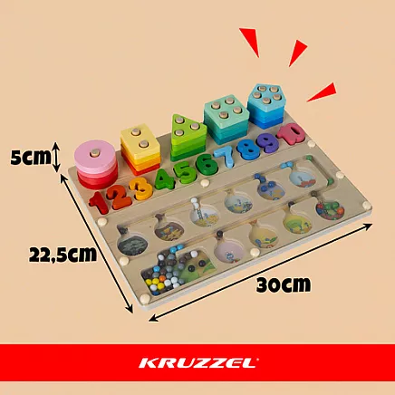 Sorter - educational toy Kruzzel 26509