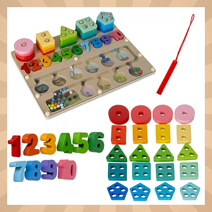 Sorter - educational toy Kruzzel 26509