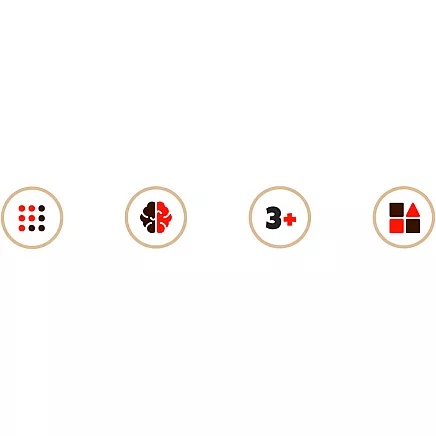 Sorter - educational toy Kruzzel 26509