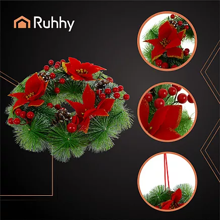 Christmas decoration 30cm Ruhhy 26470