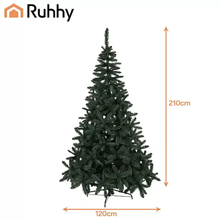Christmas tree 2.1m with thick needles Ruhhy 26668