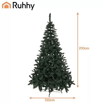 Christmas tree 2.1m with thin needles Ruhhy 26669